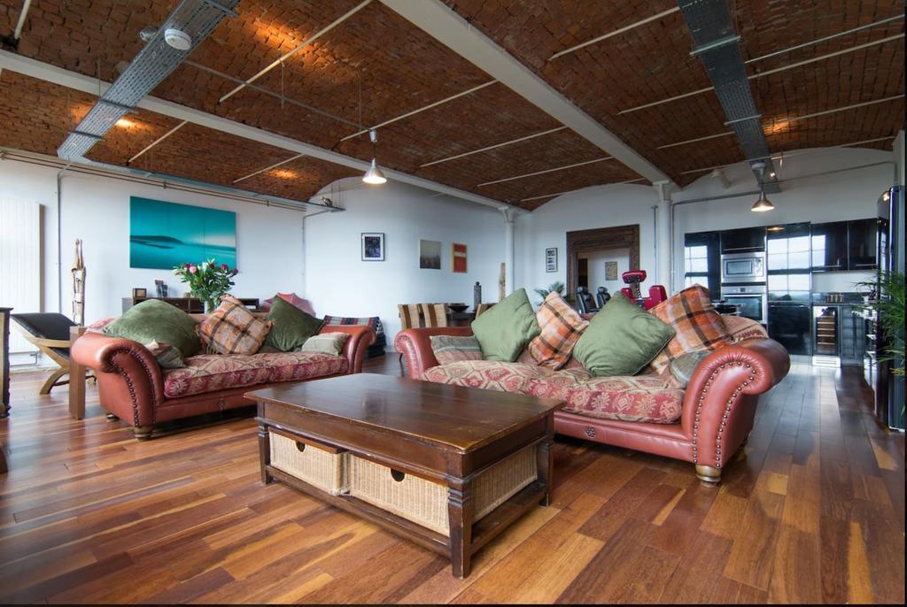Loft Apartment Port Glasgow Eksteriør bilde