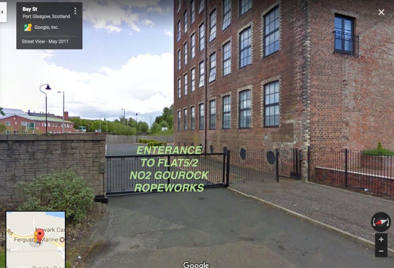 Loft Apartment Port Glasgow Eksteriør bilde
